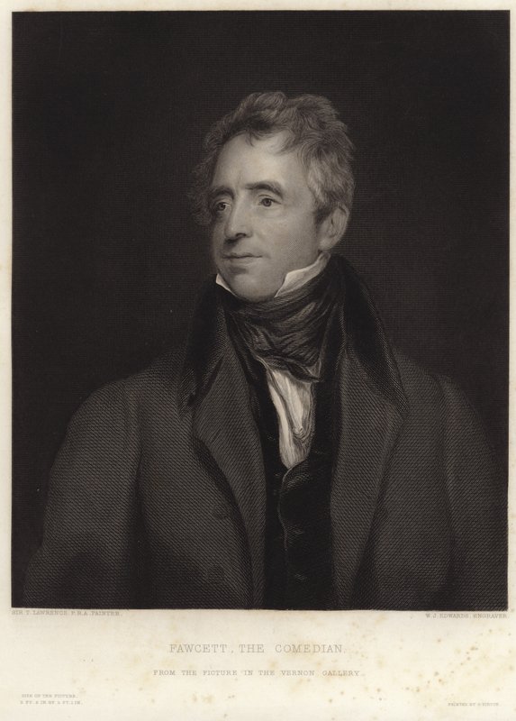 John Fawcettin muotokuva tekijältä Thomas Lawrence
