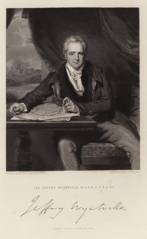 Sir Jeffry Wyattvillen muotokuva tekijältä Thomas Lawrence