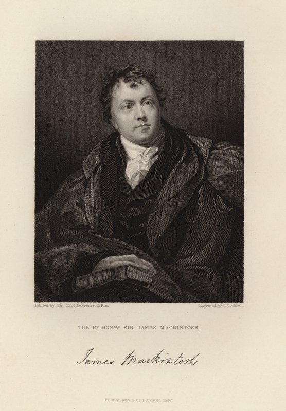 Oikea herra Sir James Mackintosh tekijältä Thomas Lawrence