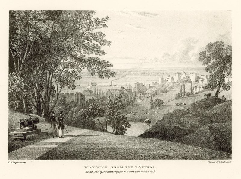 Woolwich Rotundasta, Lontoo tekijältä Thomas Mann Baynes