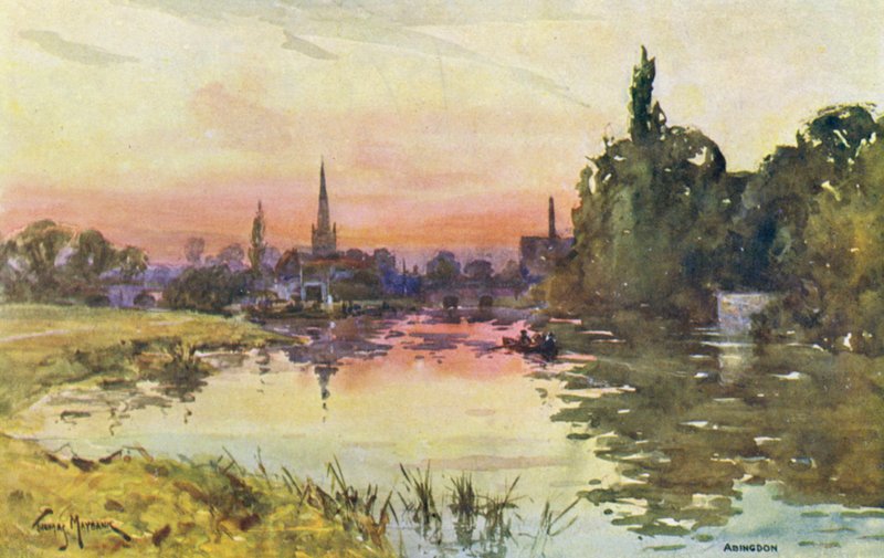 Thames-joki: Abingdon (värilitro) tekijältä Thomas Maybank