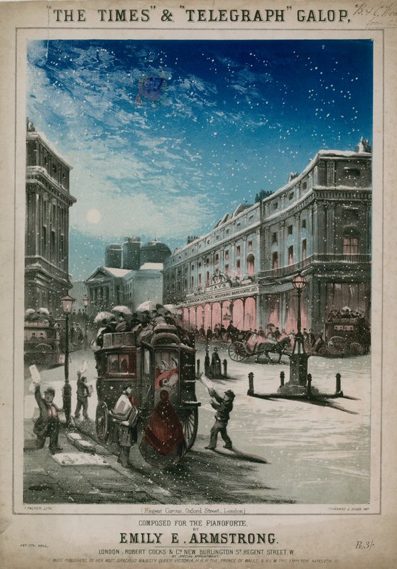 Nuotit The Timesille ja Telegraph Galopille tekijältä Thomas Packer