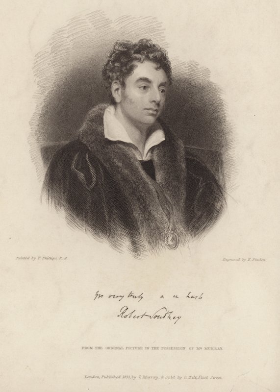 Robert Southeyn muotokuva tekijältä Thomas Phillips