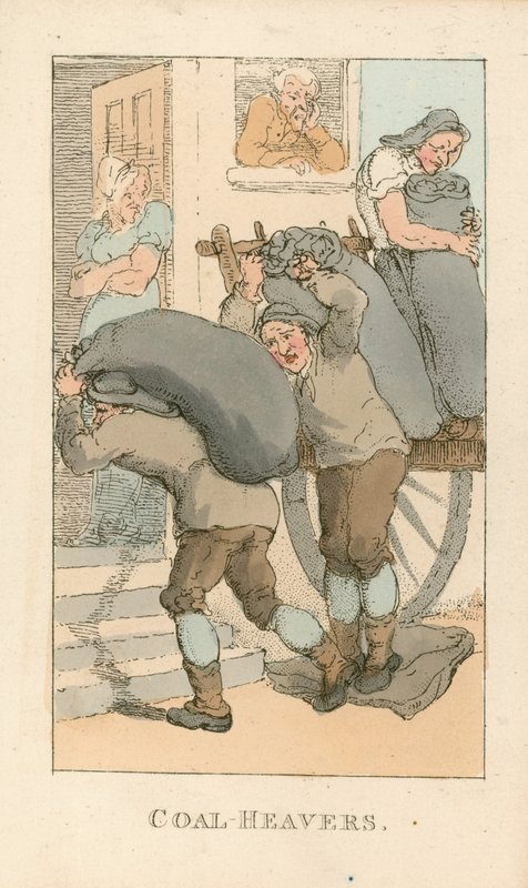 Hiilenpolttajat tekijältä Thomas Rowlandson