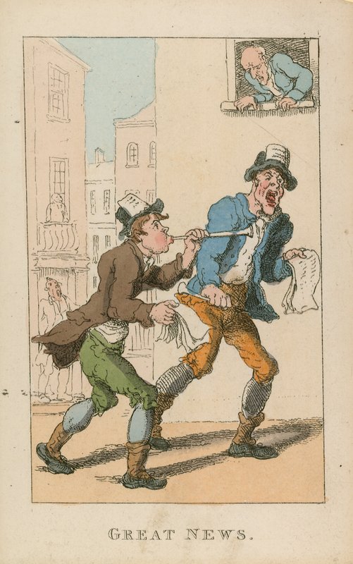 Hyviä uutisia tekijältä Thomas Rowlandson