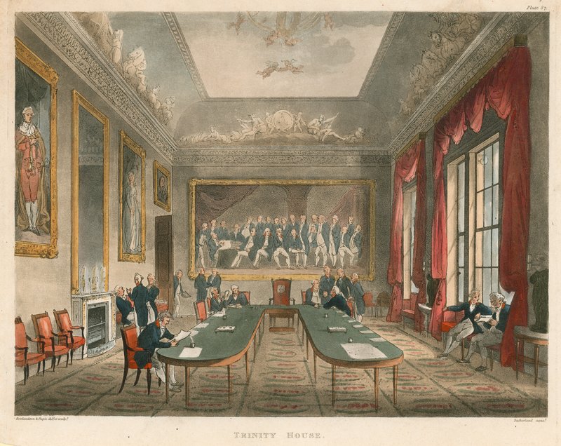 Trinity Housen sisustus tekijältä Thomas Rowlandson