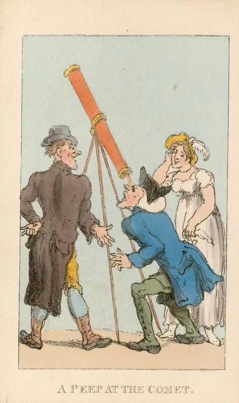 Kurkista komeetta tekijältä Thomas Rowlandson