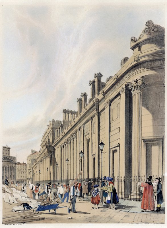 Pankki Mansion Housen suuntaan tekijältä Thomas Shotter Boys