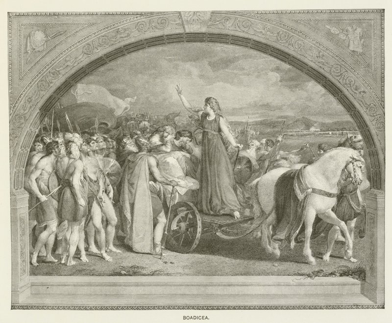 Boadicea tekijältä Thomas Stothard