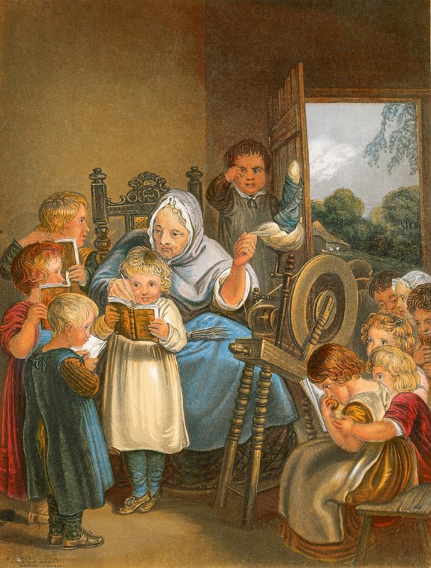 Kouluemäntä tekijältä Thomas Stothard