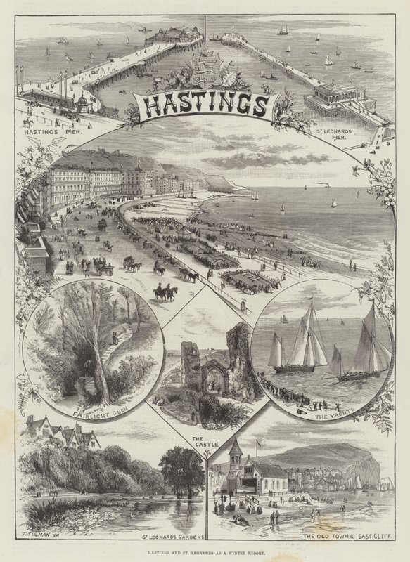 Hastings ja St Leonards talvilomakohteena tekijältä Thomas Sulman