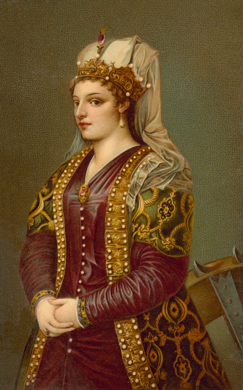 Caterina Cornaron muotokuva tekijältä Tiziano Vecelli
