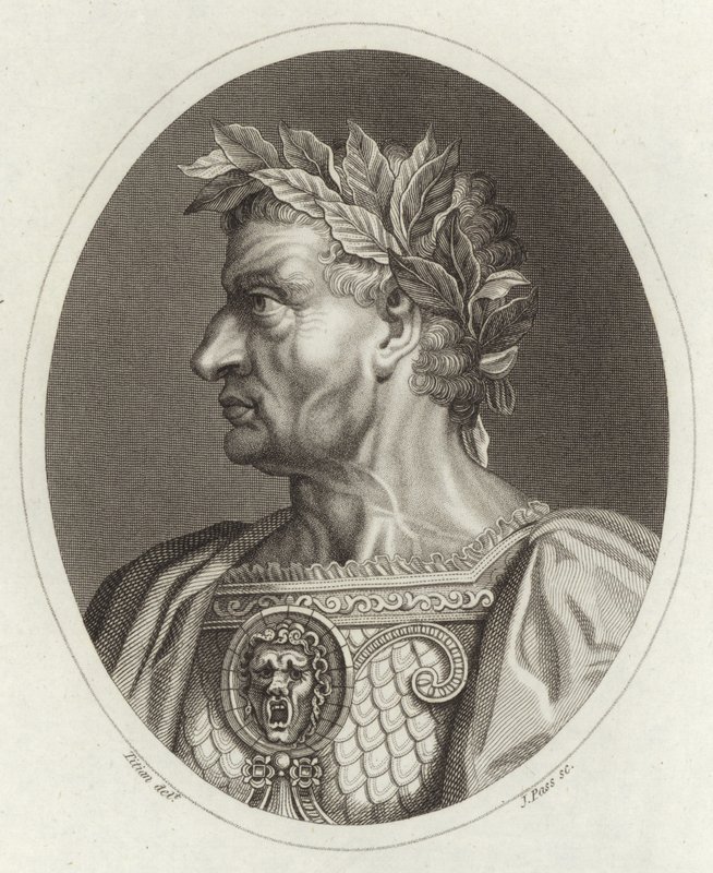Galba Caesar, Rooman keisari tekijältä Tiziano Vecelli