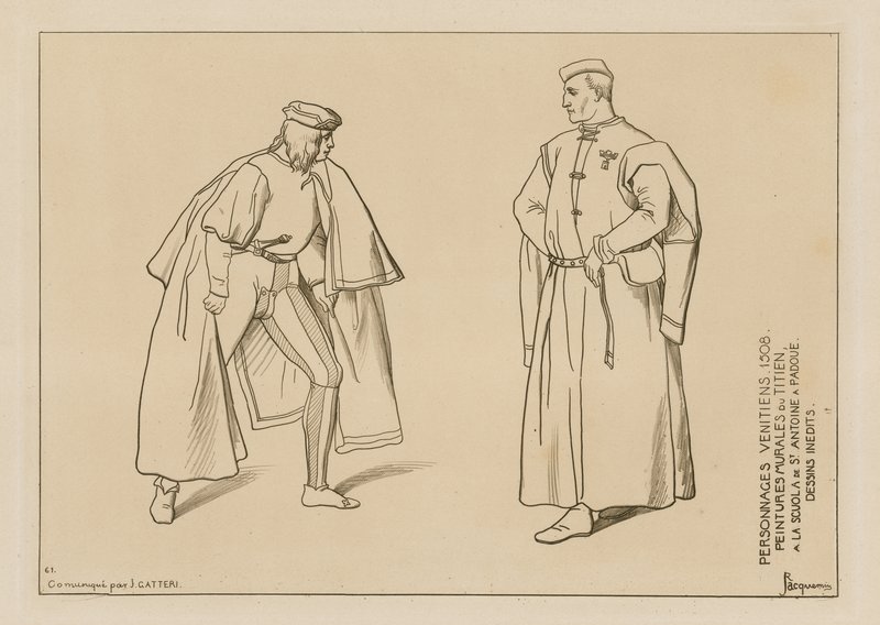 Venetsialaiset hahmot, 1508 tekijältä Tiziano Vecelli