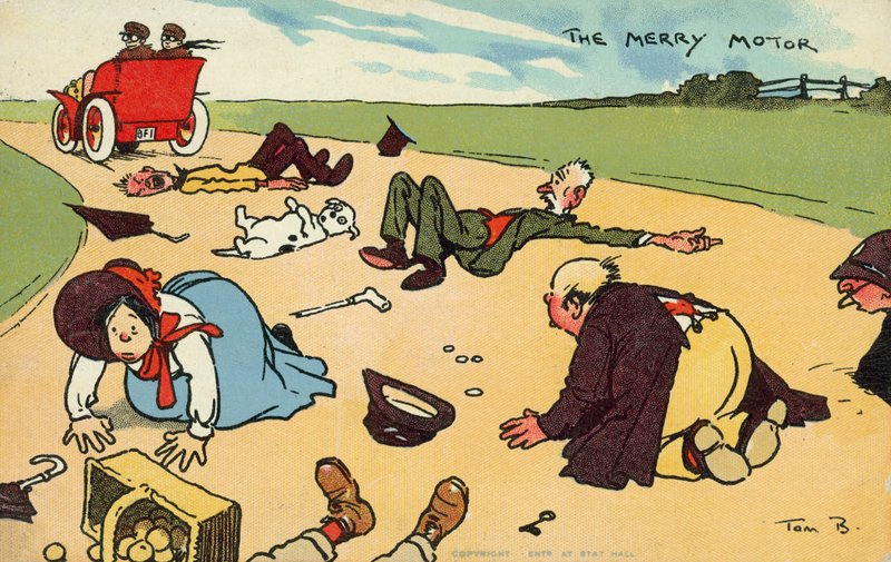 The Merry Motor, Onnettomuuksia tekijältä Tom Browne