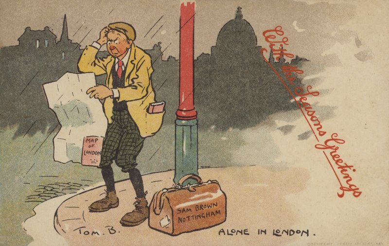 Yksin Lontoossa tekijältä Tom Browne
