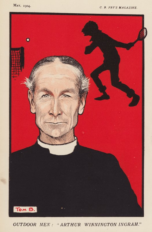 Arthur Winnington-Ingram, Lontoon piispa (värilitografia). tekijältä Tom Browne