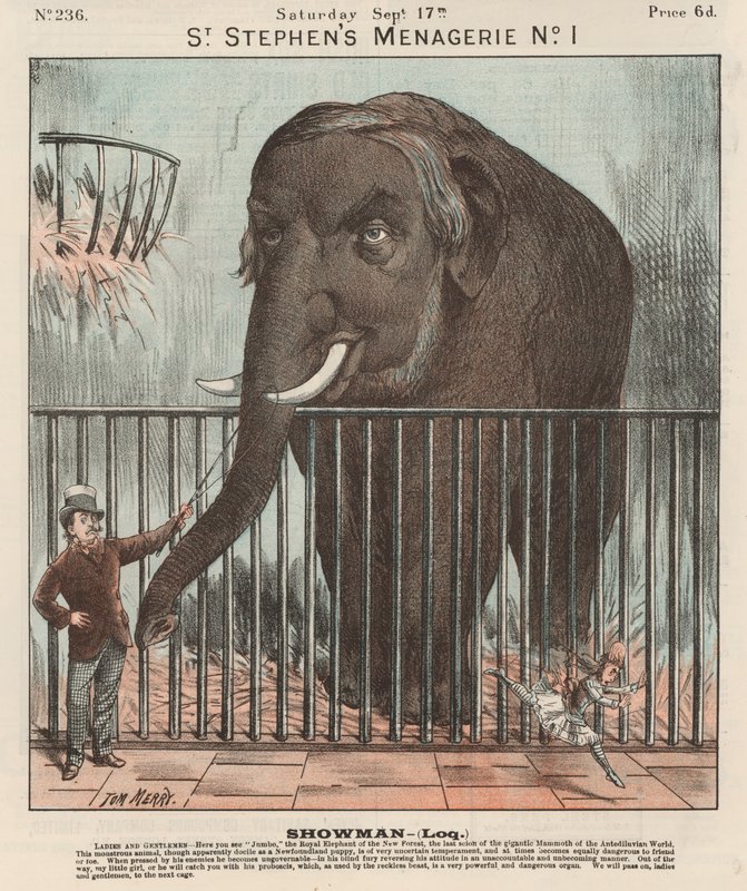Jumbo (väri litho) tekijältä Tom Merry