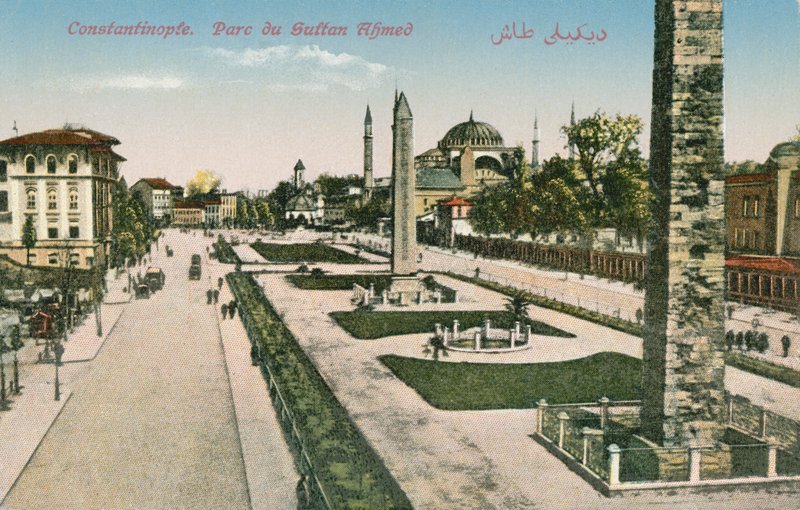 Sultan Ahmed Park, Konstantinopoli, Turkki tekijältä Turkish Photographer