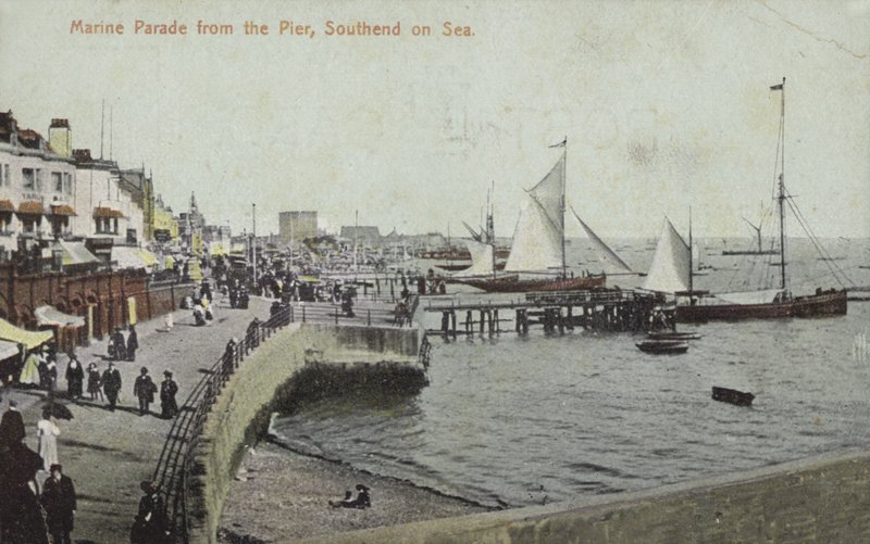 Marine Parade, Southend On Sea (värikuva) tekijältä Unbekannt