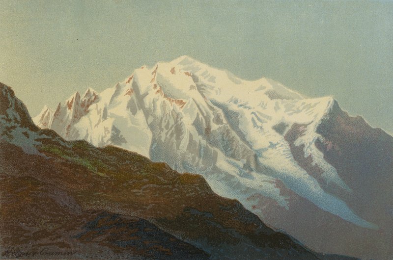 Mont Blanc Col De Balmista tekijältä Unbekannt Unbekannt