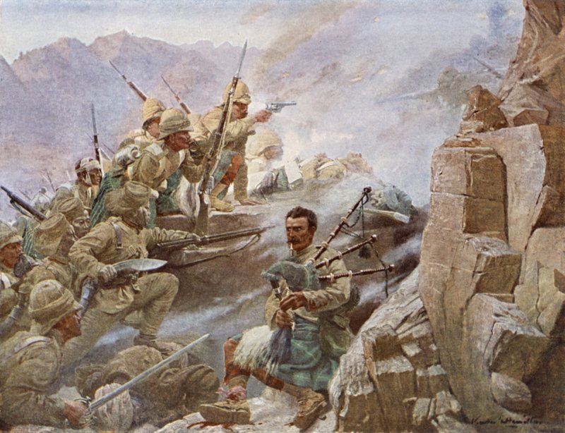 Dargain myrsky, Malakandin toinen taistelu, Luoteisraja, 1897 tekijältä Vereker Monteith Hamilton