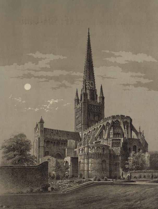 Norwichin katedraali, Norfolk tekijältä W.L. Walton