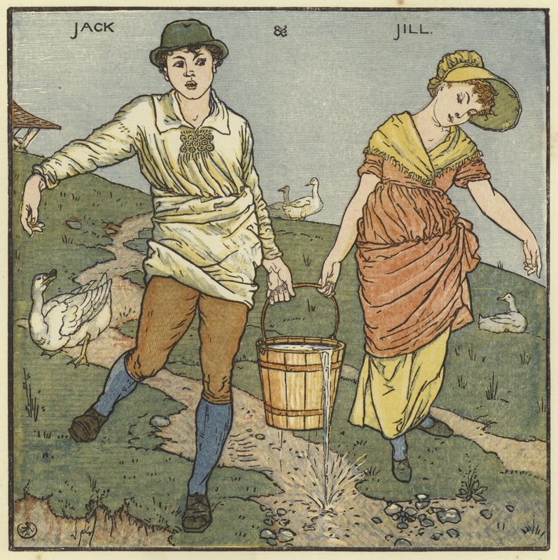 Jack ja Jill tekijältä Walter Crane