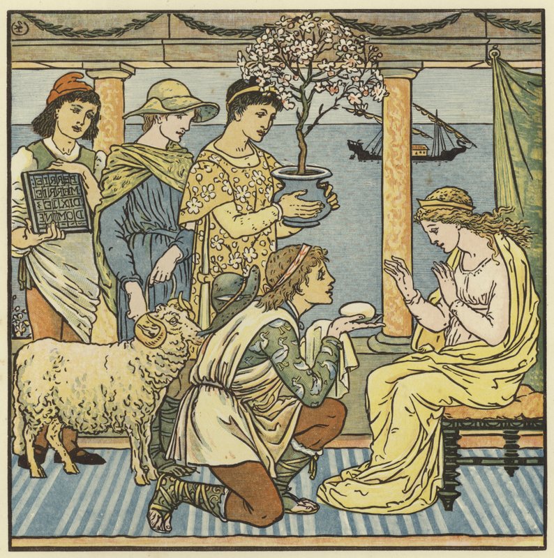Neljä lahjaa tekijältä Walter Crane