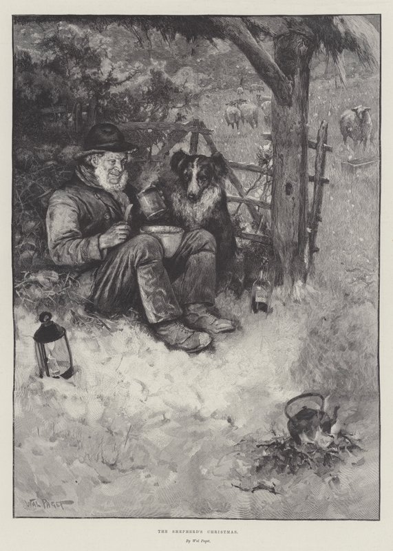 Paimenen joulu tekijältä Walter Paget