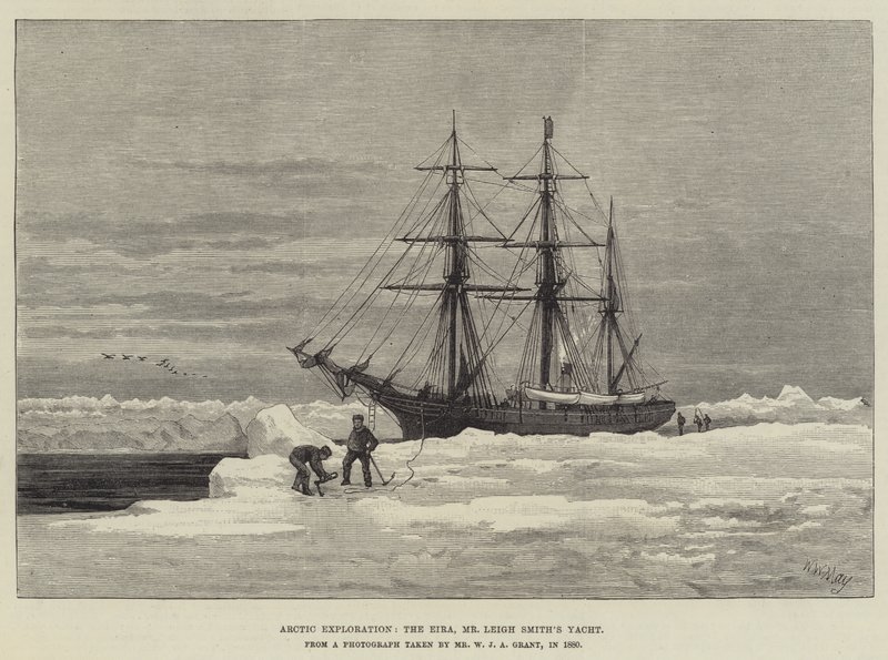 Arctic Exploration, Eira, herra Leigh Smithin jahti tekijältä Walter William May
