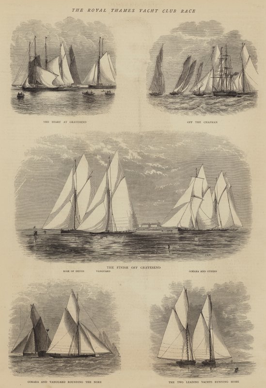 Royal Thames Yacht Club -kilpailu tekijältä Walter William May
