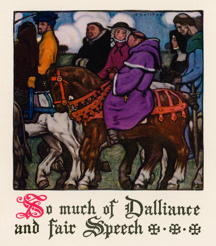 Chaucer: Tarina Bathin vaimosta tekijältä Walter Appleton Clark