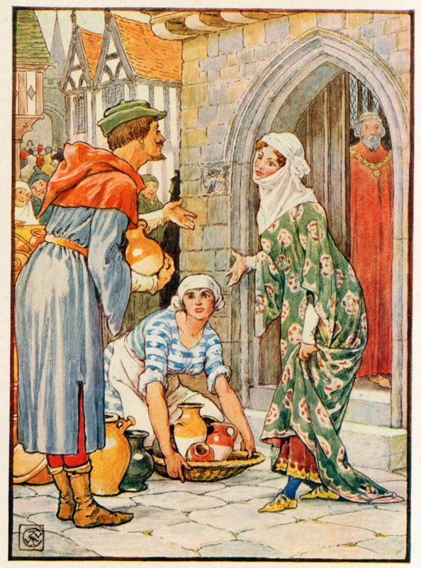Robin Hood savenvalajana tekijältä Walter Crane