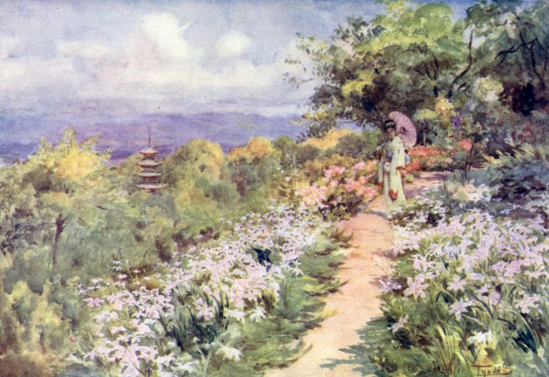 Hillside Garden Kiotossa tekijältä Walter Frederick Roofe Tyndale