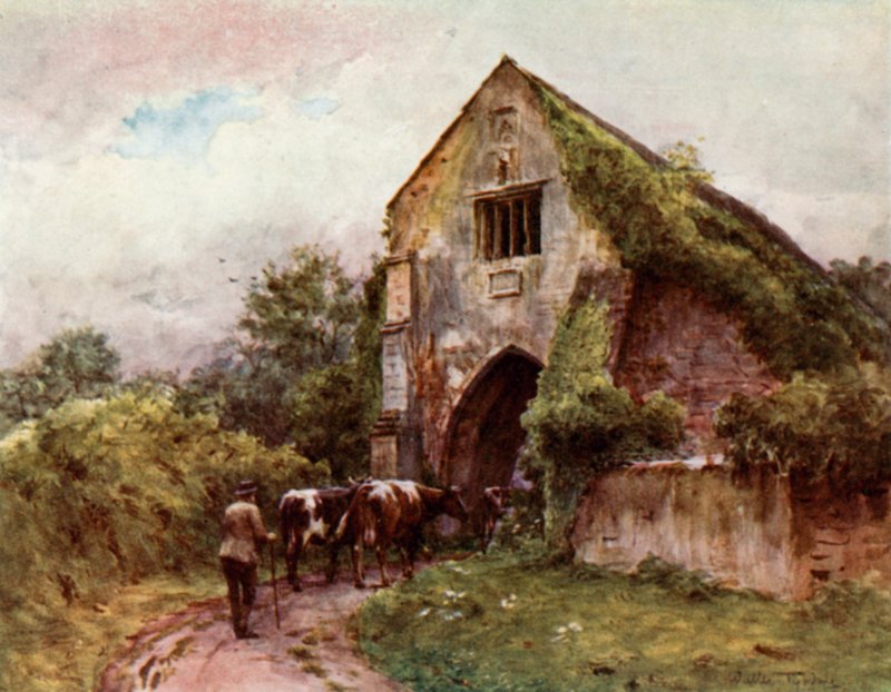Sisäänkäyntiportti, Cleeve Abbey tekijältä Walter Frederick Roofe Tyndale