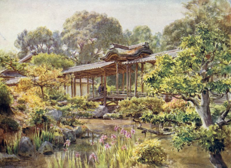 Nanjenjin buddhalainen temppelipuutarha, Kioto tekijältä Walter Frederick Roofe Tyndale
