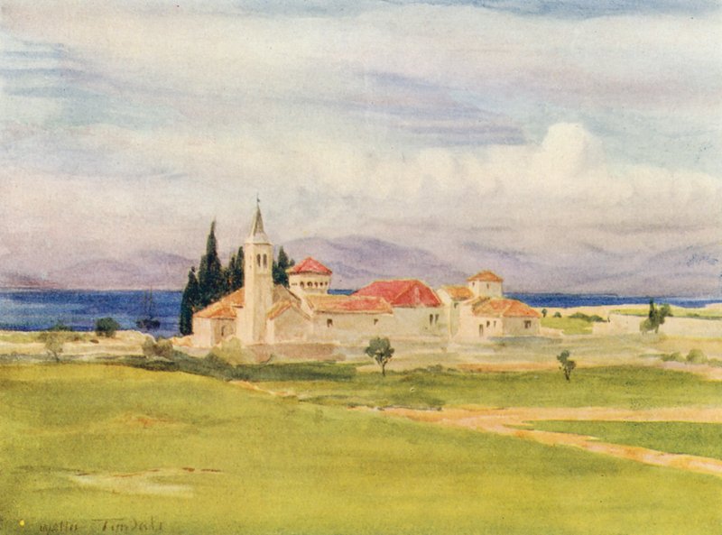 San Francesco, lähellä Spalatoa (värilitro). tekijältä Walter Frederick Roofe Tyndale