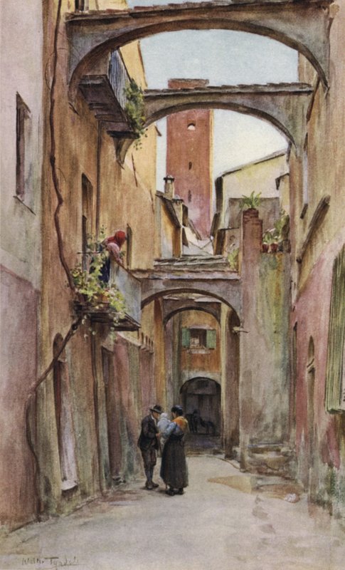 Via Deglio Speddale, Noli, Italia tekijältä Walter Frederick Roofe Tyndale