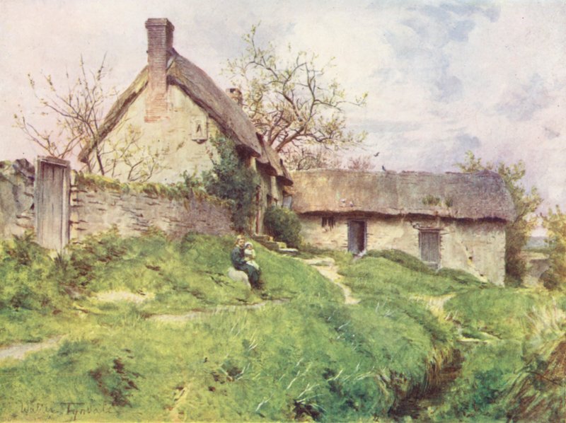 Wessex: Sutton Poyntzissa, lähellä Weymouthia (värilitro). tekijältä Walter Frederick Roofe Tyndale