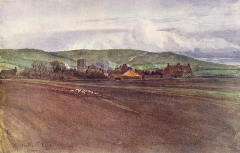 Wessex: Burton Bradstock, Dorset (värilitro). tekijältä Walter Frederick Roofe Tyndale