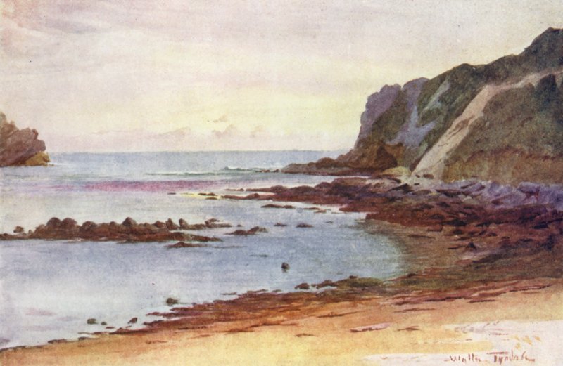 Wessex: Lulworth Cove (värilitro). tekijältä Walter Frederick Roofe Tyndale