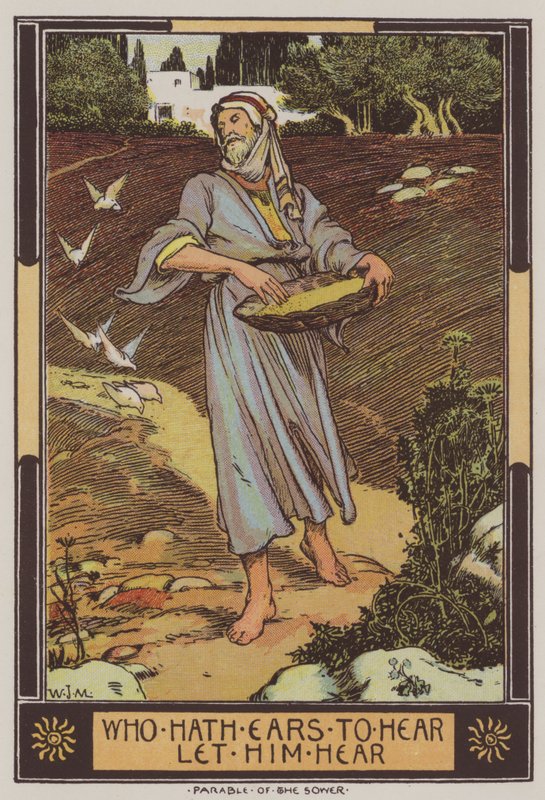 Kylväjä (väri litho) tekijältä Walter Jenks Morgan