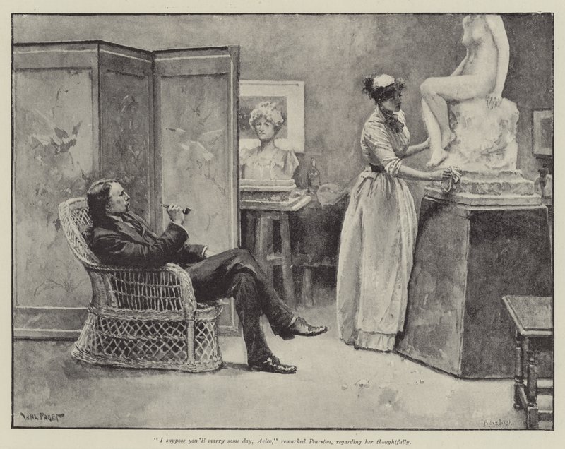 The Pursuit of the Love Beloved, kirjoittanut Thomas Hardy tekijältä Walter Paget
