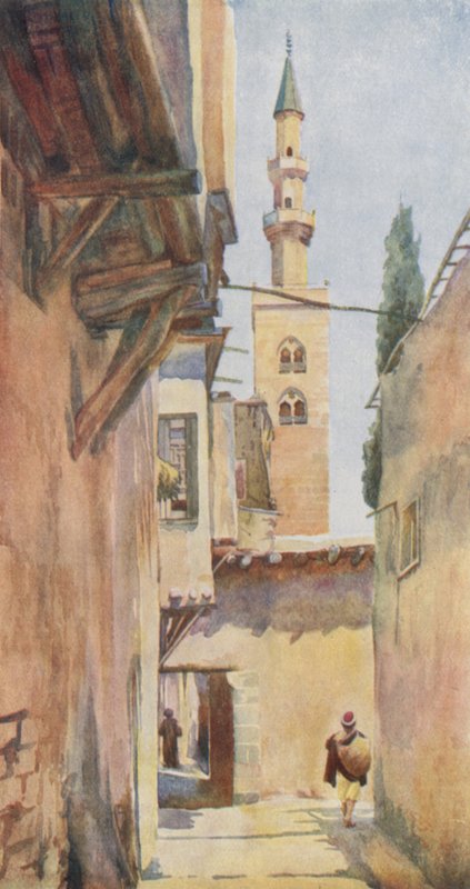 Damaskos: Jeesuksen minareetti tekijältä Walter Spencer Stanhope Tyrwhitt