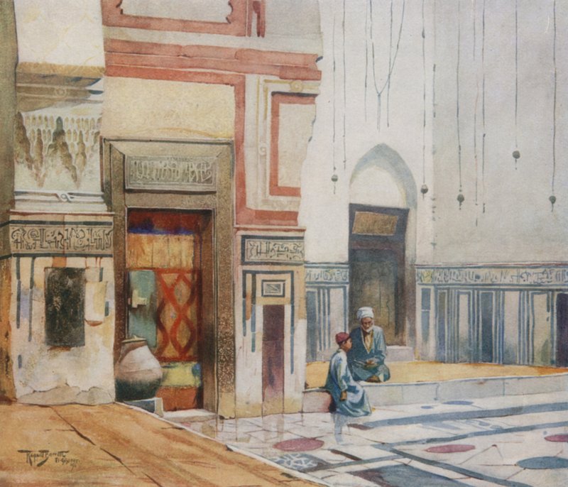El Ghoreen moskeija, Kairo tekijältä Walter Spencer Stanhope Tyrwhitt