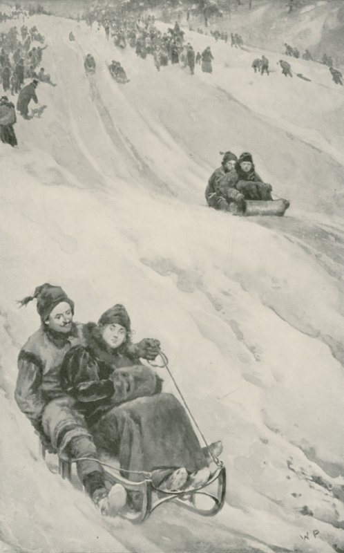 Kelkkarinne Kanadassa tekijältä Walter Stanley Paget