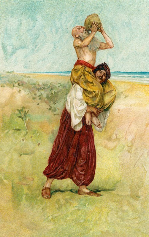 Arabian yöt: Sindbad, merimies tekijältä Walter Stanley Paget