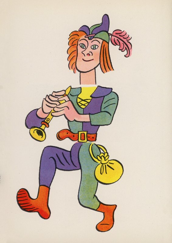 Lukuja lastenkirjoista: Pied Piper (värilitra): Pied Piper (värilitra) tekijältä Walter Trier