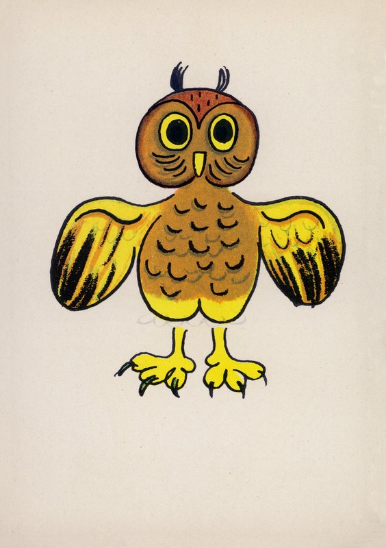 Yksi Walter Trierin hulluista ihmisistä (värilitografia). tekijältä Walter Trier